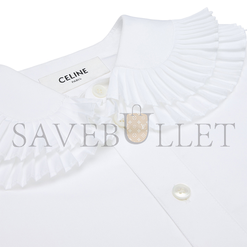 Ce1i*e shirt in cotton poplin rc07t0t01.01bc